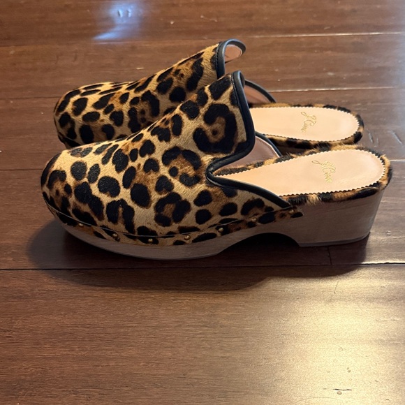 J. Crew Leopard Print Mules - Picture 3 of 4